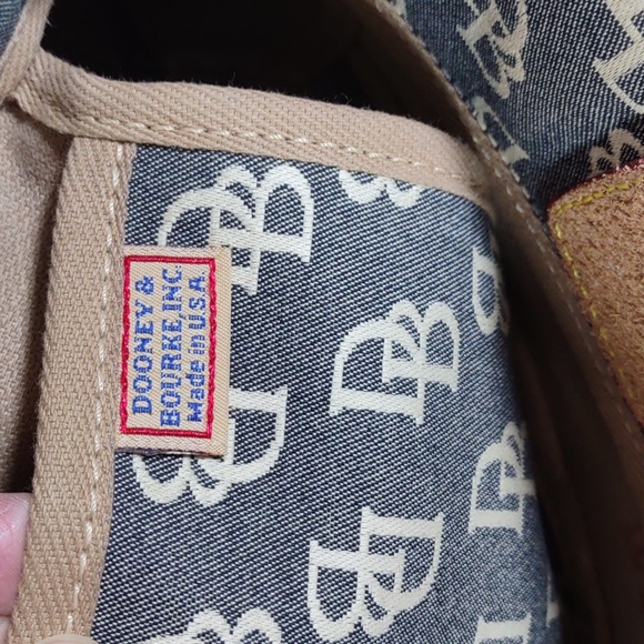 Dooney & Bourke Canvas Monogram Tote - Picture 8 of 12